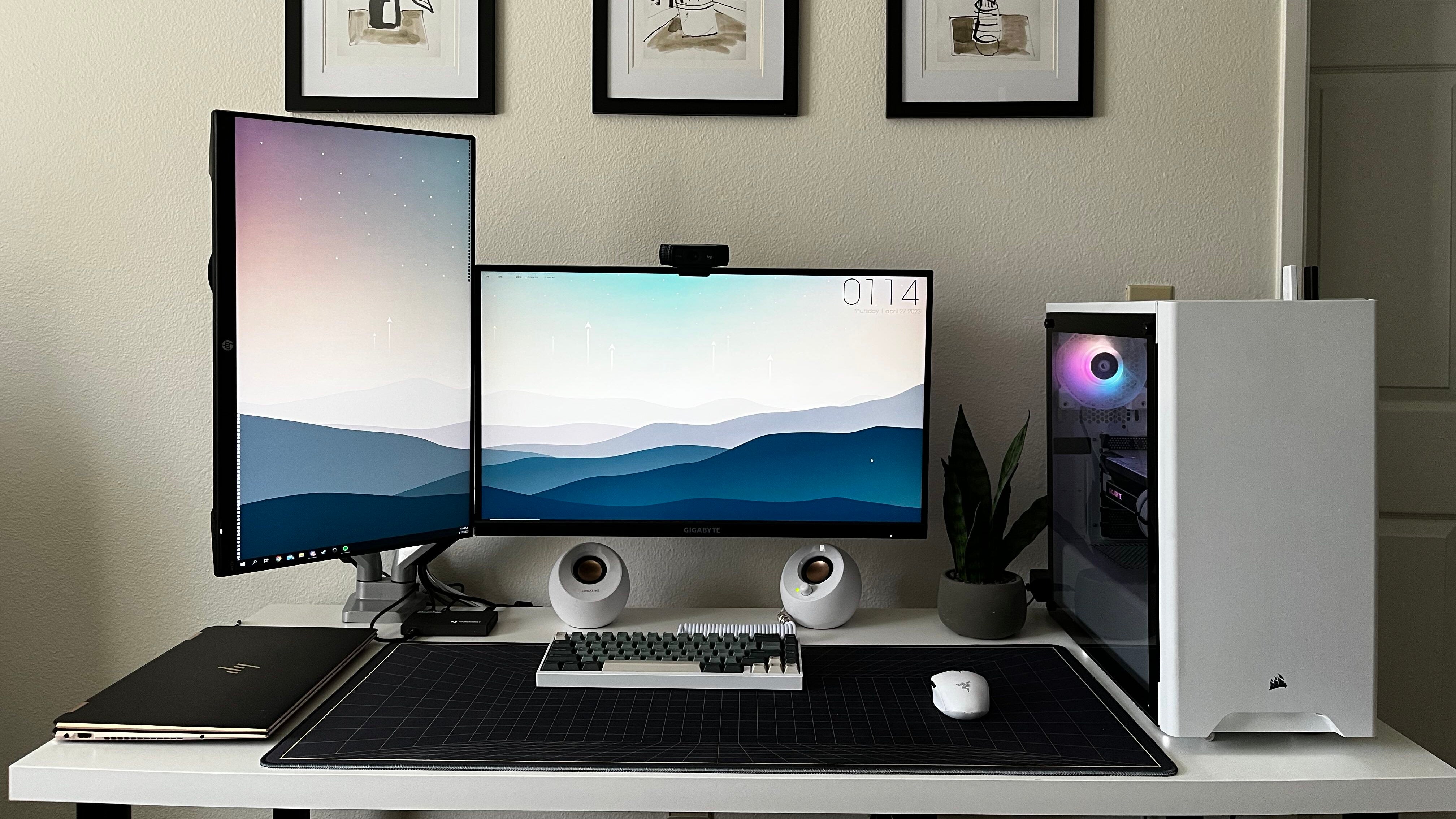 Setup Showcase: How I Use My KVM Monitor to Share Devices Between Two ...