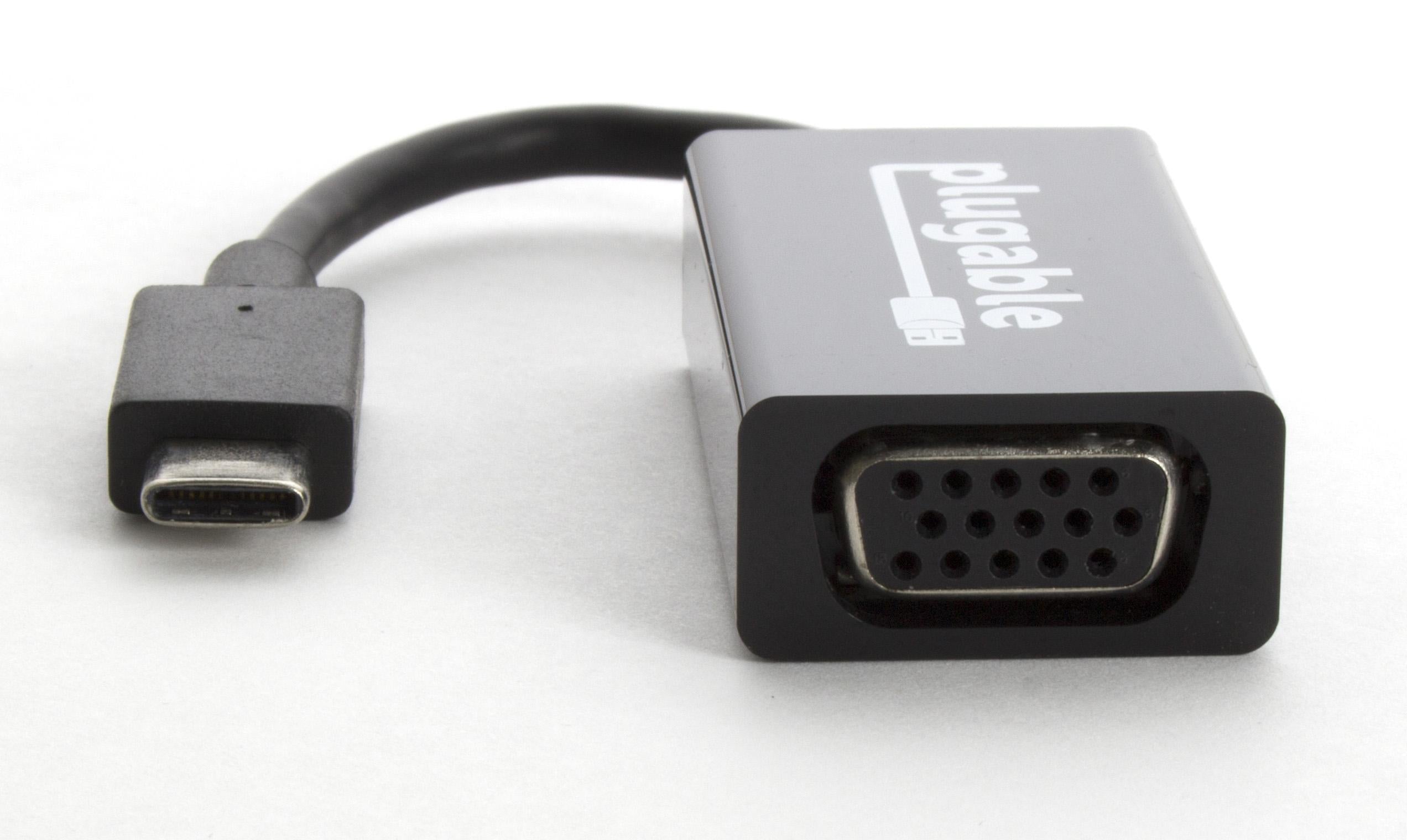 ✨Plugable USB-C VGA 変換アダプター Plugable USB-C to VGA Adapter ~ Plugable Technologies