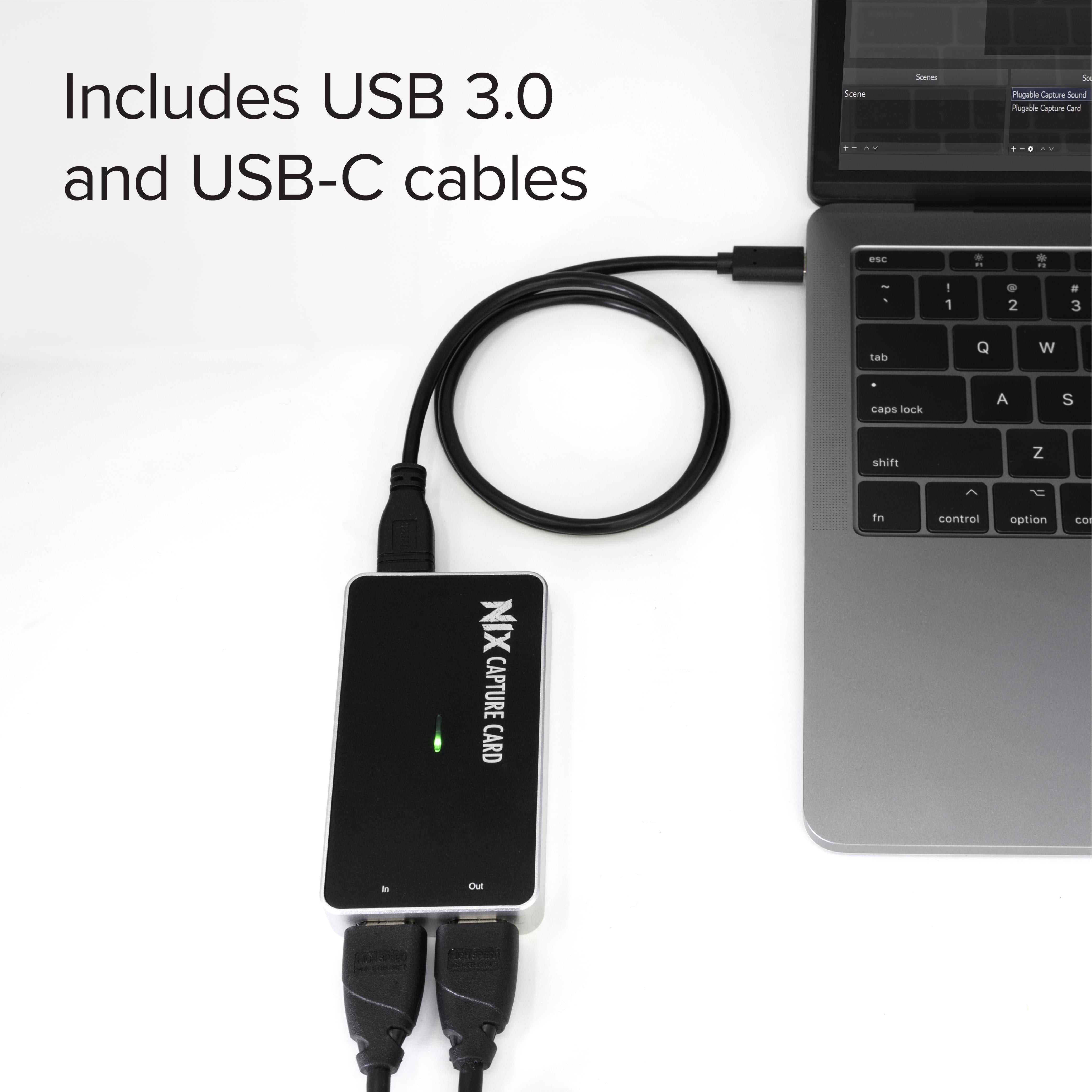 Plugable Performance NIX USB 3.0/USB-C HDMI Streaming and Capture