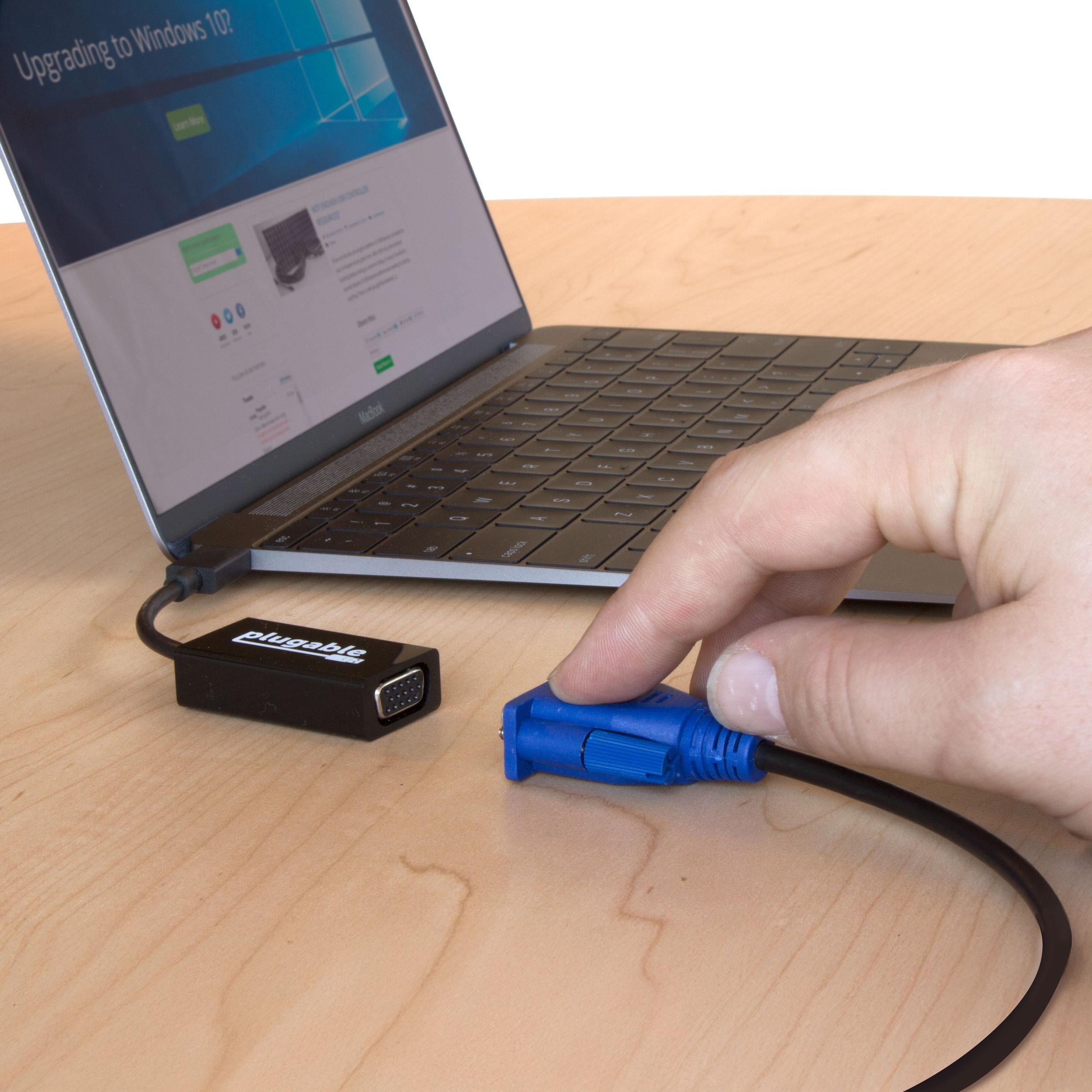 Plugable USB-C to VGA Adapter ~ Plugable Technologies