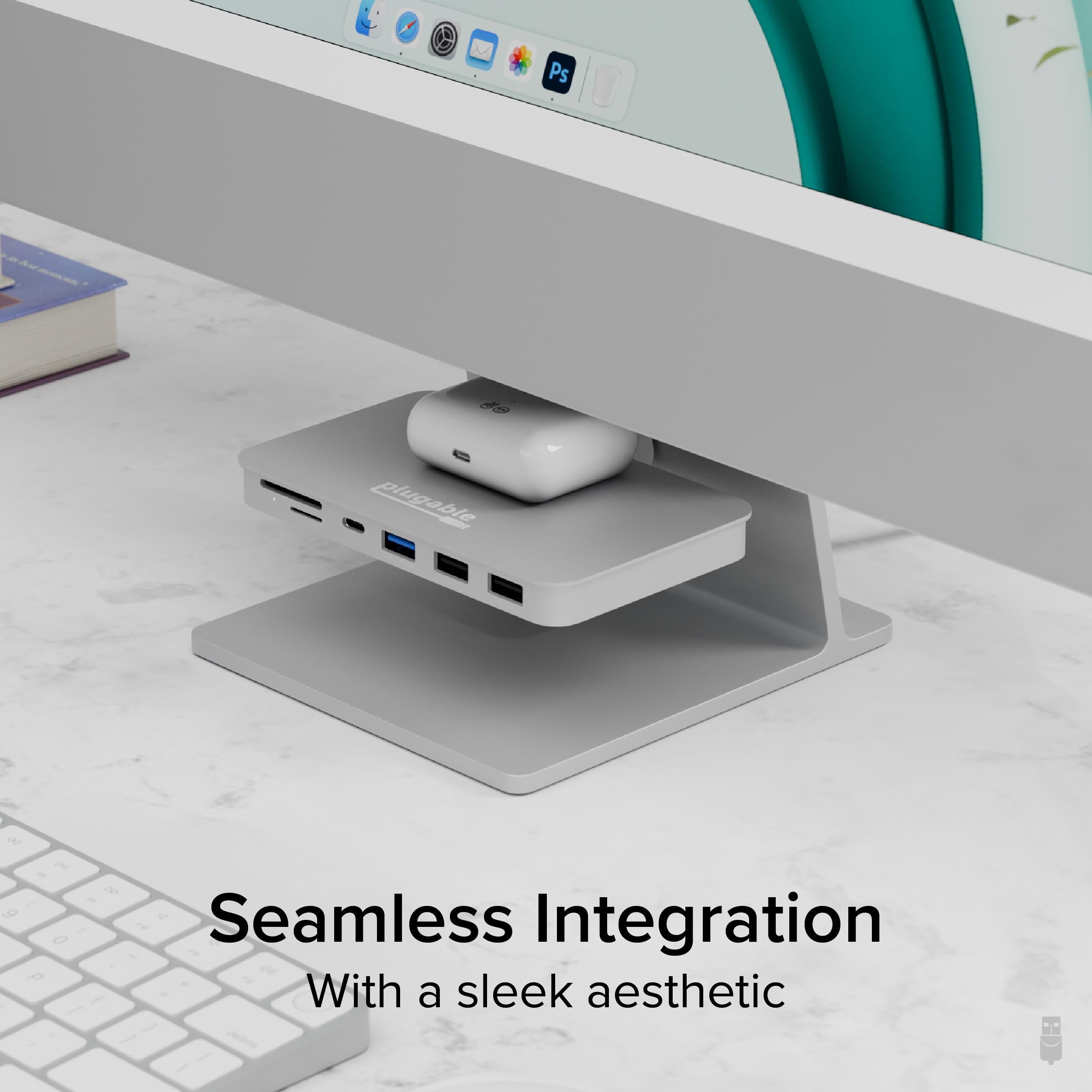 Plugable 6-in-1 USB-C Hub for iMac 24 Inch ~ Plugable Technologies