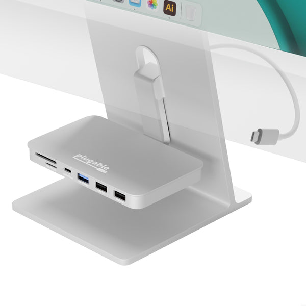 Plugable 6-in-1 USB-C Hub for iMac 24 Inch ~ Plugable Technologies
