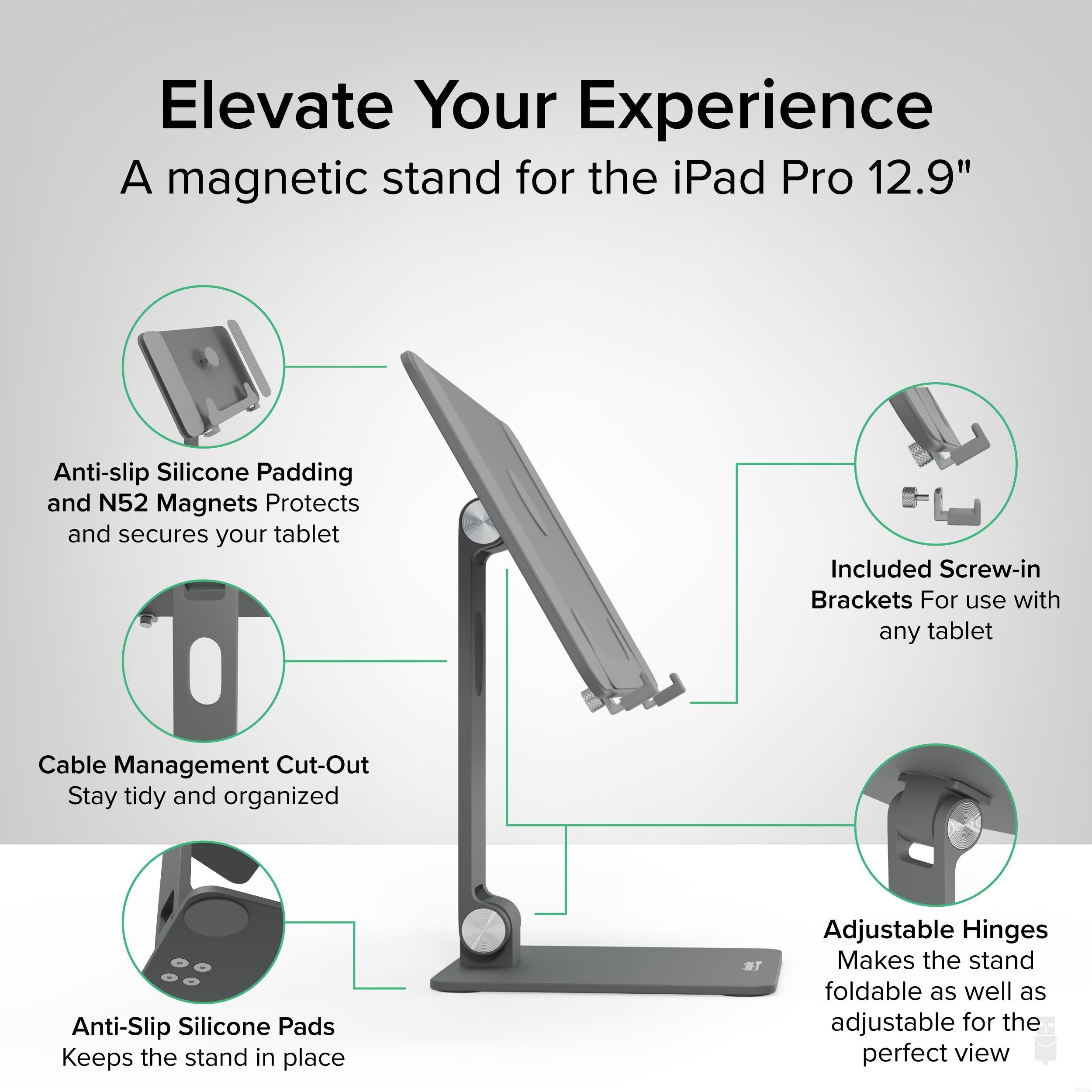 Plugable Magnetic iPad Tablet Stand for iPad Pro 12.9