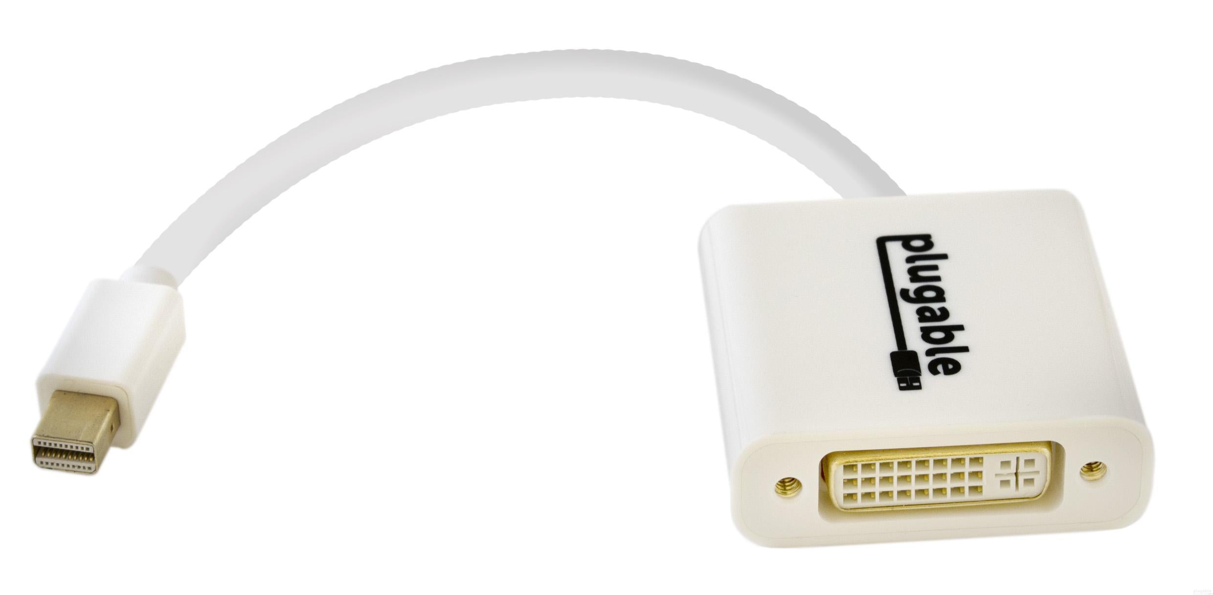 Plugable Mini DisplayPort to DVI Adapter (Passive) – Plugable