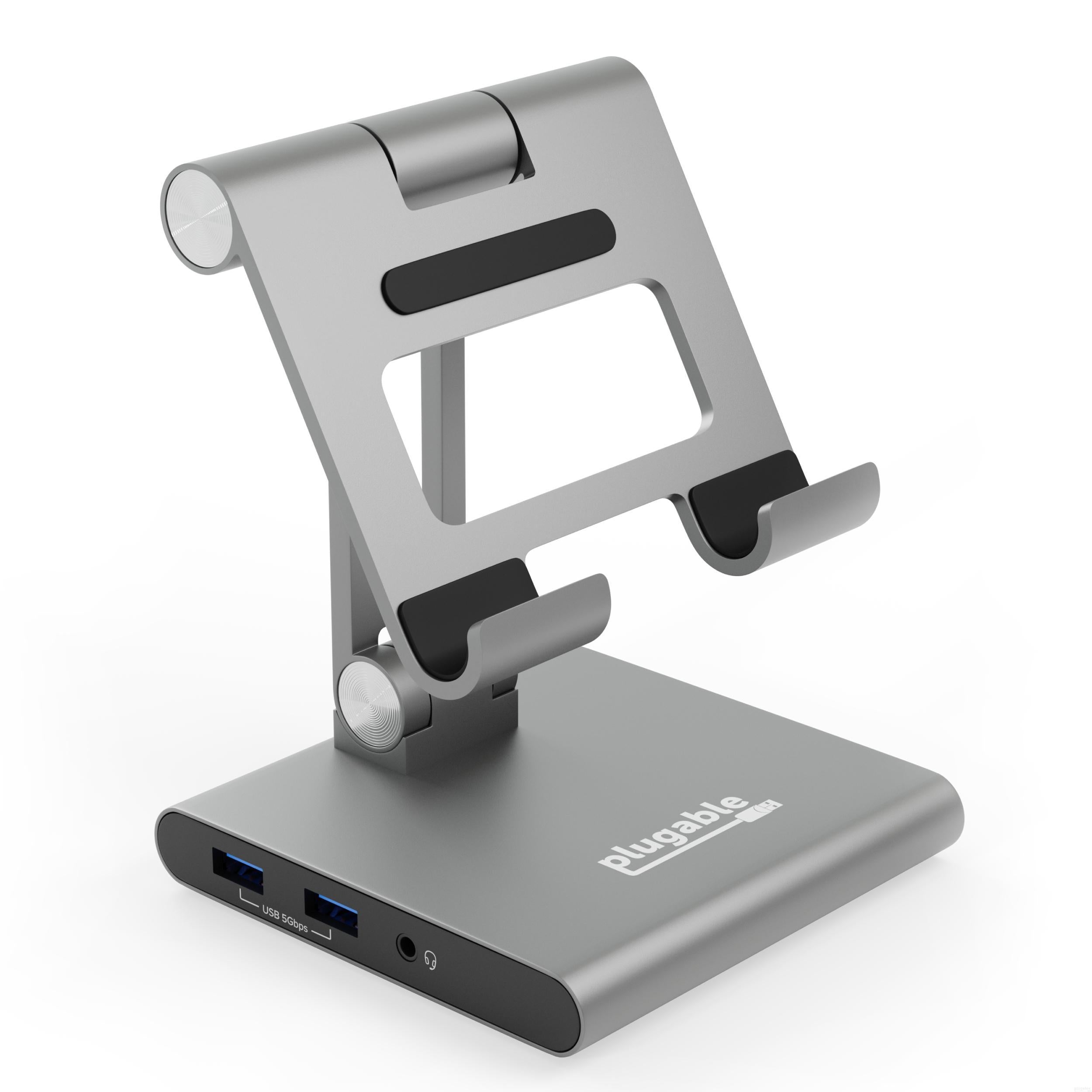 Plugable USB-C Tablet / Phone / iPad Stand with Docking Station
